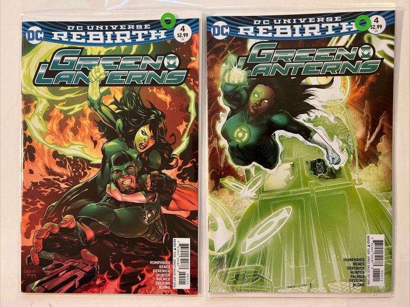 10 DC Universe Rebirth Green Lanterns #2 4-7  + Variants #2 4 5 6 7 (2016)