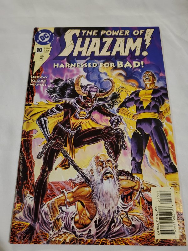 Power of Shazam 10 Near Mint- Cover by Jerry Ordway