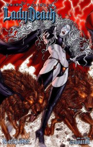 Lady Death Blacklands # 1 RYP Variant Cover Edition !!!  NM