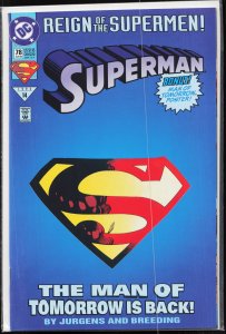 Superman #78 (1993) Superman