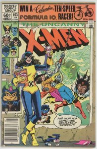 Uncanny X-Men #153 (1963) - 4.0 VG *Kitty's Fairy Tale* 