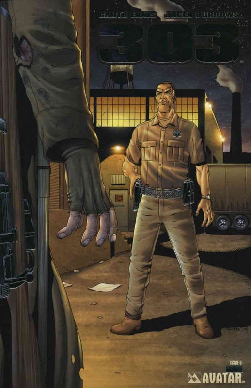 303 #5C FN ; Avatar | Platinum Foil Variant COA (Limited to 725) Garth Ennis