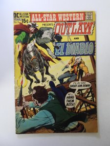 All-Star Western #4 (1971) VG/FN condition writing front cover