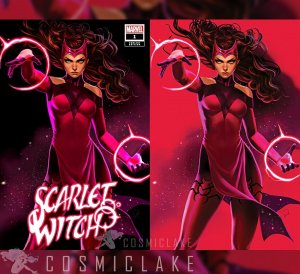 SCARLET WITCH #1 IVAN TALAVERA VIRGIN VARIANT SET LE 600 COA PRESALE 6/12 ☪