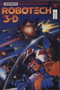 Robotech in 3-D #1 FN ; COMICO | With Glasses
