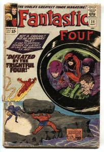 FANTASTIC FOUR #38 1965-MARVEL-SILVER-AGE-JACK KIRBY G