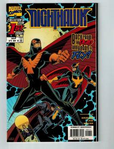 Nighthawk # 1 VF/NM Marvel Comic Book Modern Series Defenders Krueger Case S98