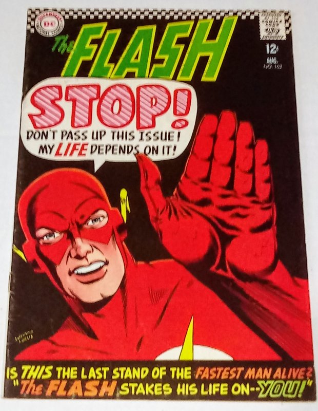 Flash #163 (6.0) Silver Age DC ID#48D