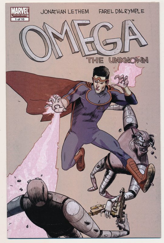 Omega The Unknown (2007 2nd Series Marvel) #1 NM