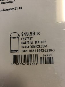 Ascender (2022) Jeff Lemier Deluxe Edition | Image Comics | HC- Brand New-Sealed