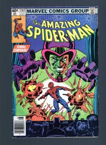 Amazing Spider-Man #207 - Al Milgrom Cover Art. Jim Mooney Art. (5.0) 1980