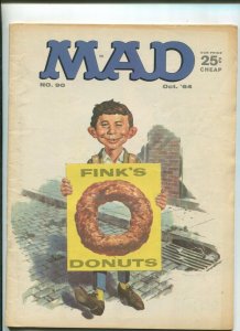 MAD #90 (5.0) 1964 DONUTS
