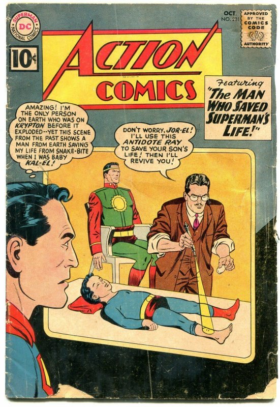 Action Comics #281 1961- Superman- Supergirl- FAIR