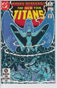 NEW TEEN TITANS #31 (May 1983) VF 8.0 white.