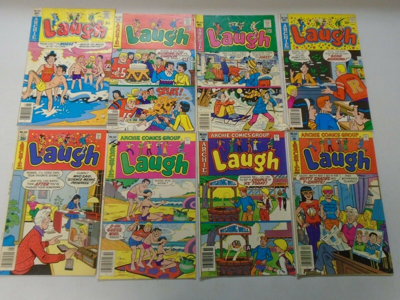 Bronze age Archie Laugh + Archie TV lot 47 different average 5.0 VG FN