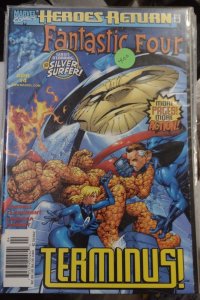 Fantastic Four  # 4 1998  MARVEL DISNEY HEROES RETURN  terminus NEWSTAND VARIANT