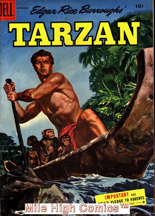 TARZAN (1948 Series)  (DELL) #72 Fair Comics Book