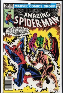 The Amazing Spider-Man #215 (1981) Spider-Man