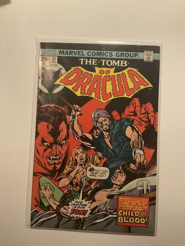 Tomb Of Dracula 31 fine Fn 6.0 Marvel