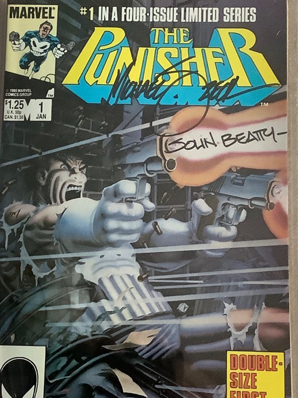 The Punisher #1 (1986) Limit Series Error