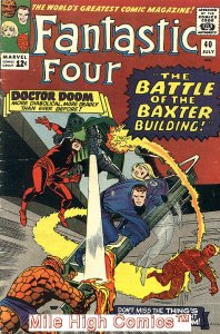 FANTASTIC FOUR  (1961 Series)  (MARVEL) #40 Good Comics Book