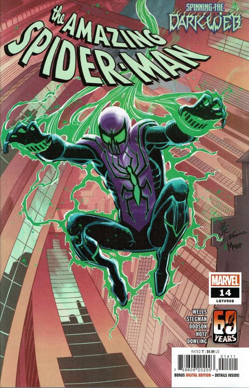 Amazing Spider-Man, The (6th Series) #14 VF ; Marvel | 908 Dark Web