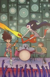 ADVENTURE TIME MARCELINE AND THE SCREAM QUEENS #1 WEB EXCLUSIVE COVER VF/NM.