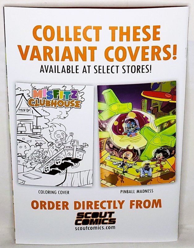 MISFITZ CLUBHOUSE #1 VHS Variant Cover (Scout 2022)