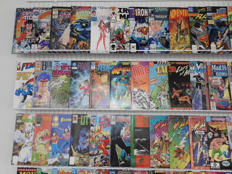 Huge Lot 200+ Comics W/Archie, Grendel, Mystery in Space+ Avg VF- Condition!