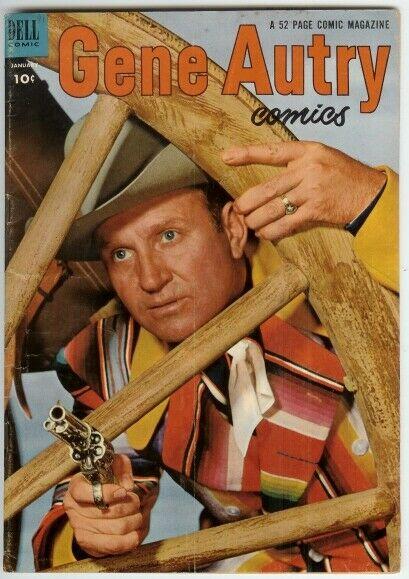 GENE AUTRY (1943-1959 FAWCETT/DELL) 71 VG PHOTOCOVER COMICS BOOK