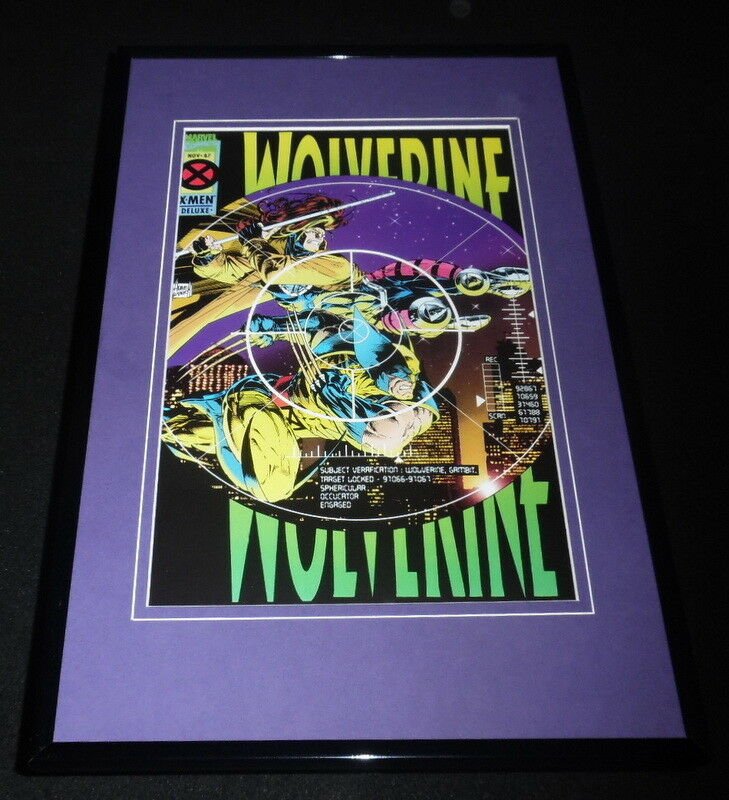 Wolverine #87 Framed 11x17 Cover Display Official Repro Gambit 