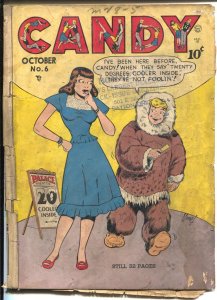 Candy #61948-Quality-Good Girl Art-Harry Sable-spicy poses-headlights-G+