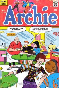 Archie #169 GD ; Archie | low grade comic December 1966 Blindfold Cover