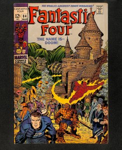 Fantastic Four #84 Doctor Doom Cover and Appearance!