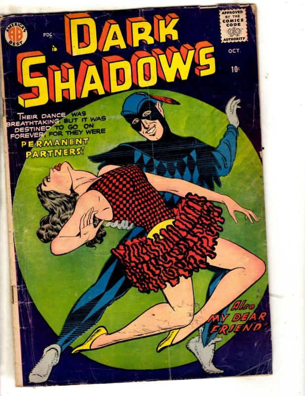 Dark Shadows # 1 VG 1957 America's Best Comic Book Silver Age Dance Partners BE1