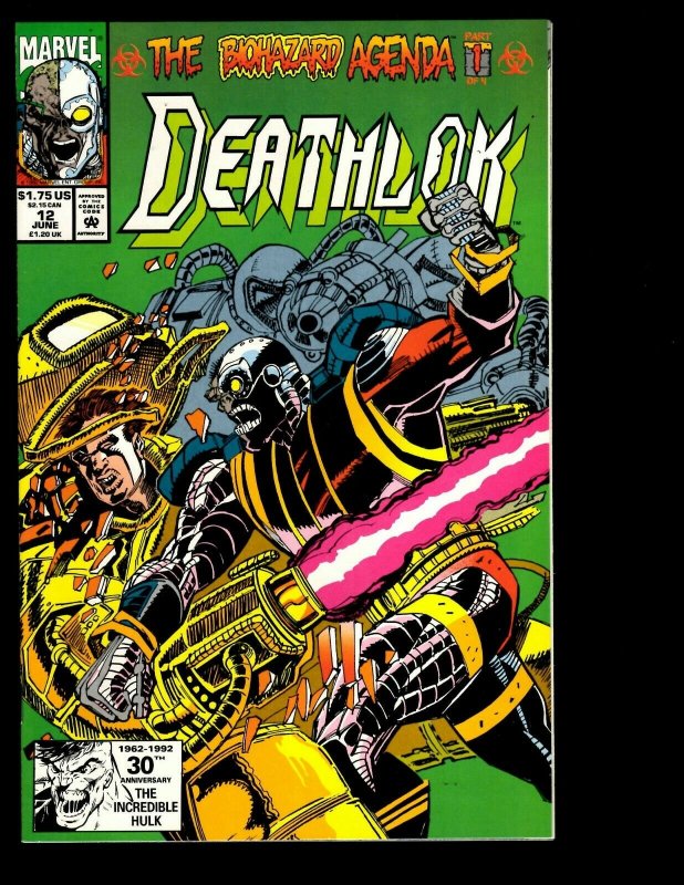 12 Deathlok Marvel Comics 8 9 10 11 12 13 14 15 16 17 18 Ghost Rider Sci-Fi GK15