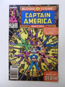 Captain America #359 Newsstand Edition 1st cameo appearance Crossbones VF-