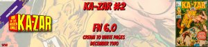 Ka-Zar 2 FN 6.0 Marvel 1970