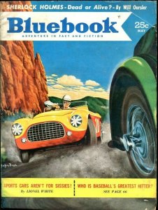 BLUE BOOK PULP-MAY 1953-G/VG-BIGGS COVER-MOORE-MARY SELLARS-THEISSEN VG/FN