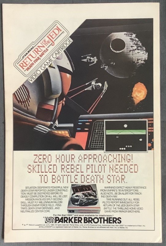 Captain America #287 Newsstand Edition (1983, Marvel) Deathlok App. VF