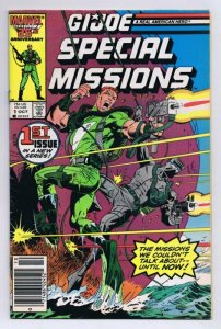 GI Joe Special Missions #1 ORIGINAL Vintage 1986 Marvel Comics