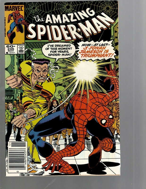 6 Amazing Spider-Man Marvel Comics # 243 245 246 247 248 249 Goblin Gwen TJ2