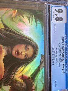 Notti & Nyce Cosplay Gallery #2, Comic Connection Foil Edition C, CGC 9.8 Rare