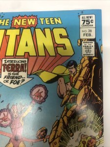 The New Teen Titans (1983) # 28 (VF/NM) Canadian Price Variant • CPV • Wolfman