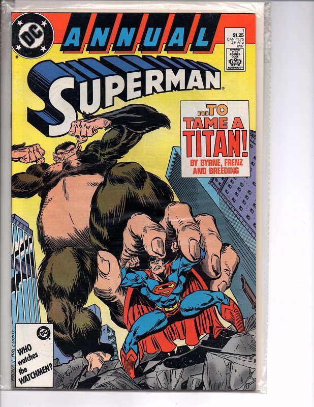 DC Comics Superman Annual #1 John Byrne 1st App. New Titano