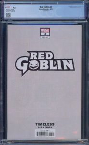 Red Goblin #3 CGC 9.8 Alex Ross Timeless Sandman Virgin Variant Marvel 2023