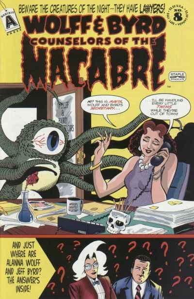 Wolff & Byrd: Counselors of the Macabre #8, NM (Stock photo)