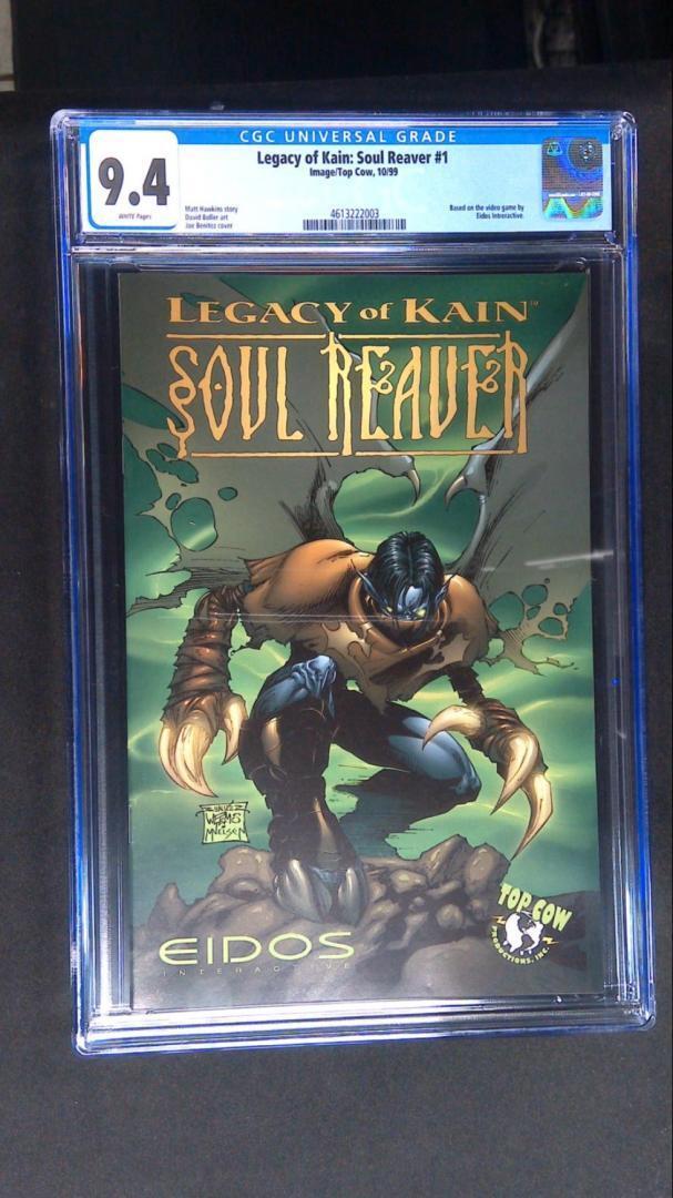Legacy of Kain: Soul Reaver #1, CGC 9.4, Image/Top Cow, 1999