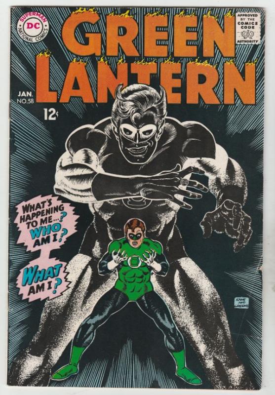 Green Lantern #58 (Jan-68) FN/VF Mid-High-Grade Green Lantern