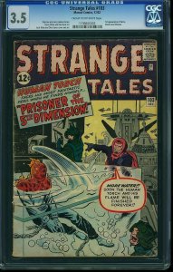Strange Tales #103 (1962) CGC 3.5 VG-